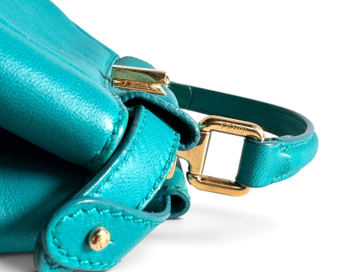 FENDI Mini Peekaboo Satchel Bag
