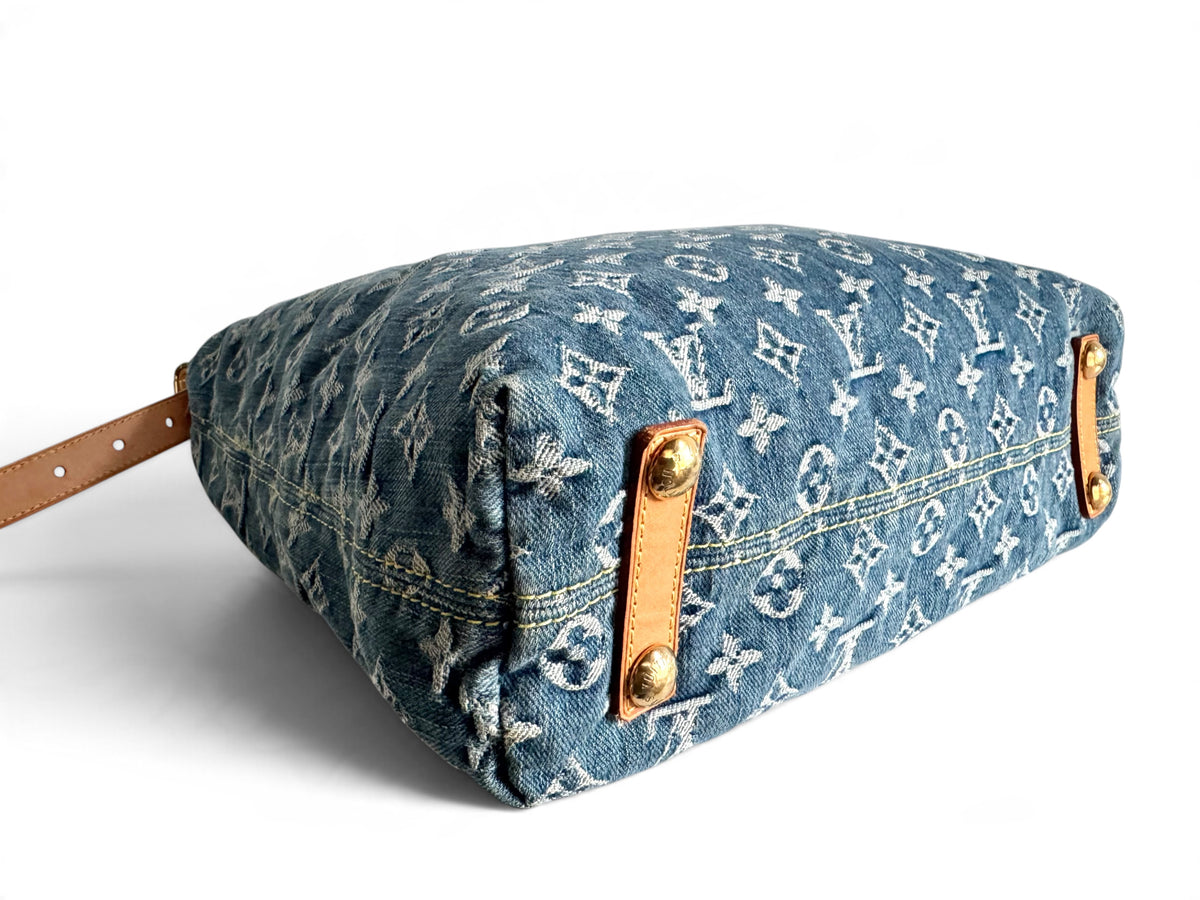 LOUIS VUITTON Denim Baggy GM