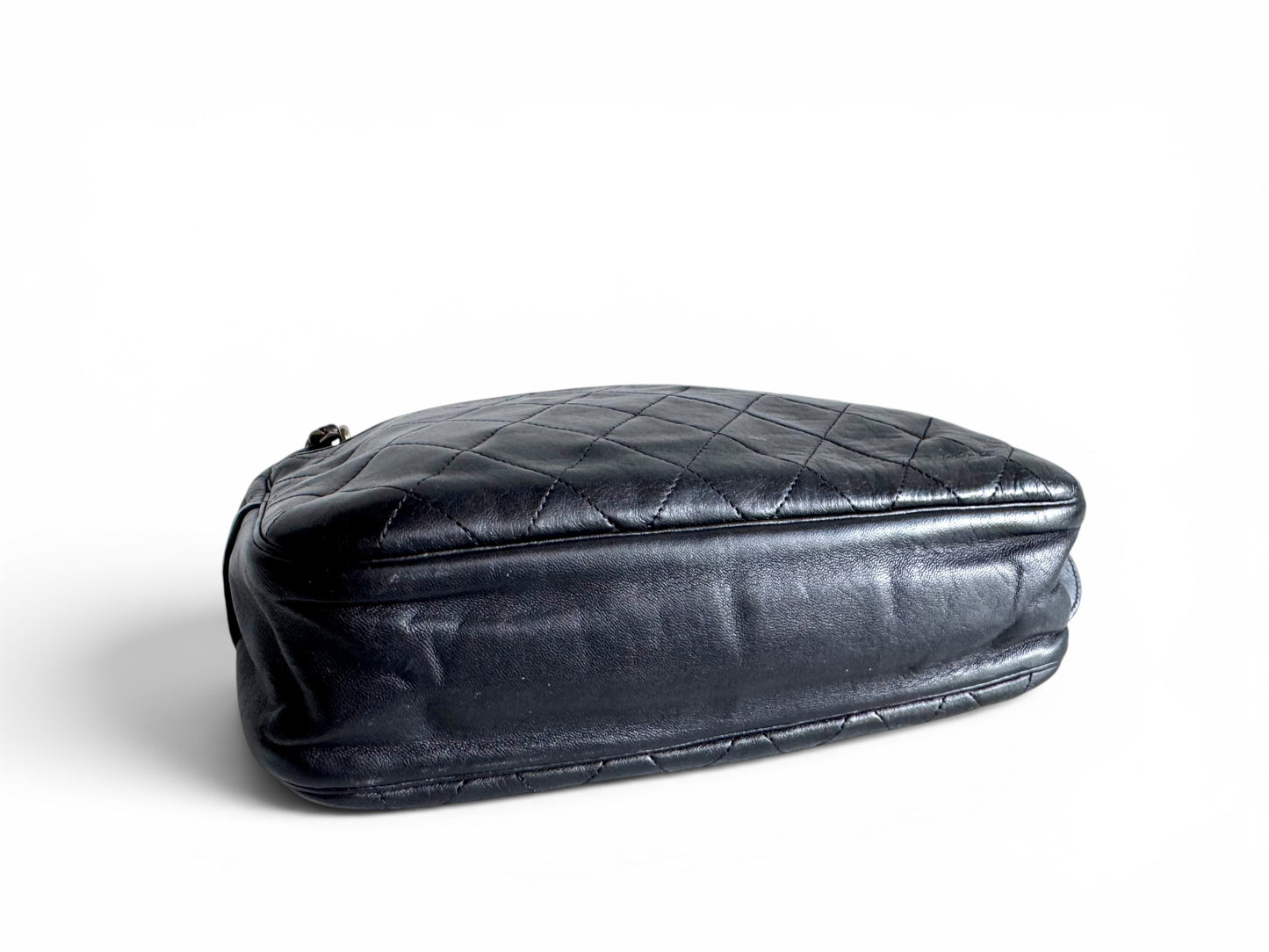 CHANEL Vintage Quilted Camera Bag