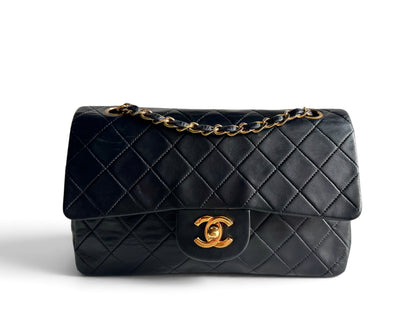 CHANEL Lambskin Quilted Small Double Flap