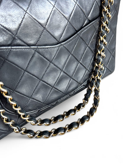 Chanel Lambskin Matelasse Double Flap Bag