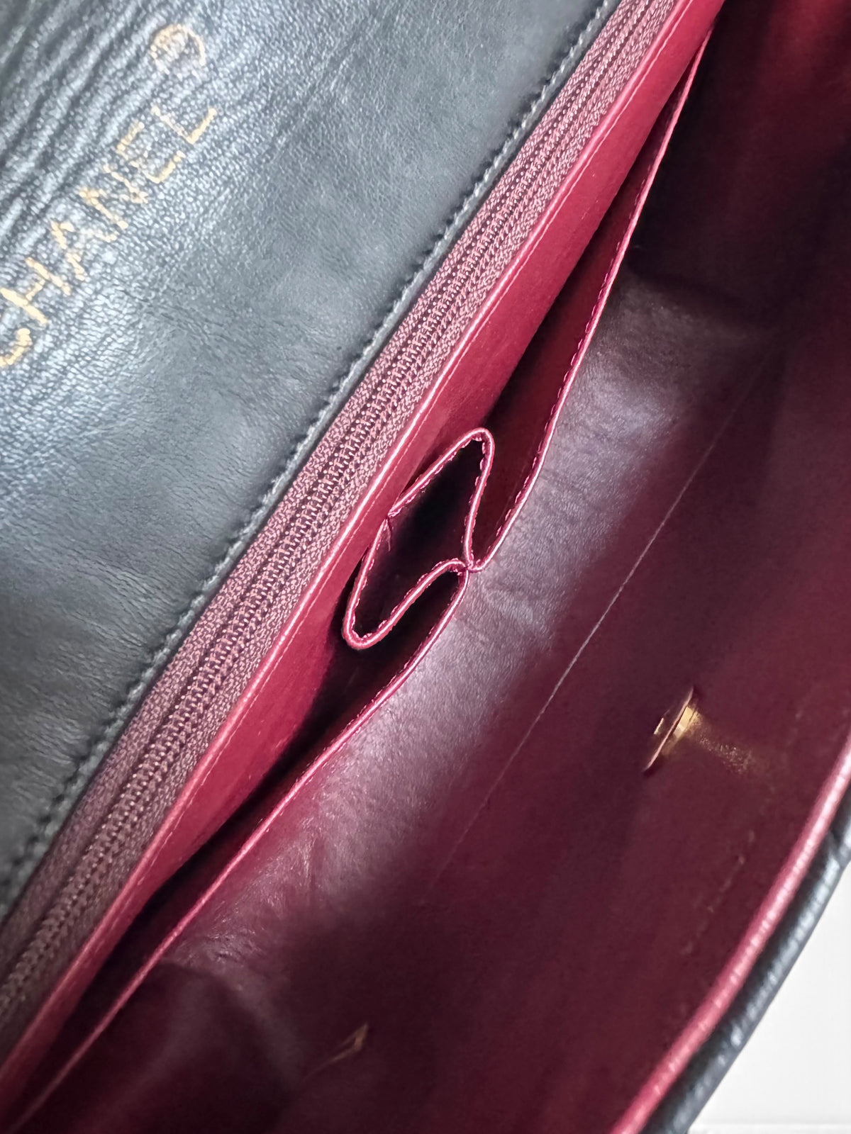Chanel Vintage Lambskin Flap Bag