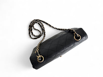CHANEL Lambskin Quilted Small Single Flap