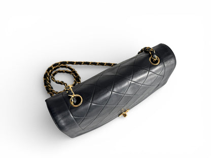 CHANEL Lambskin Diana Quilted Medium Single Flap