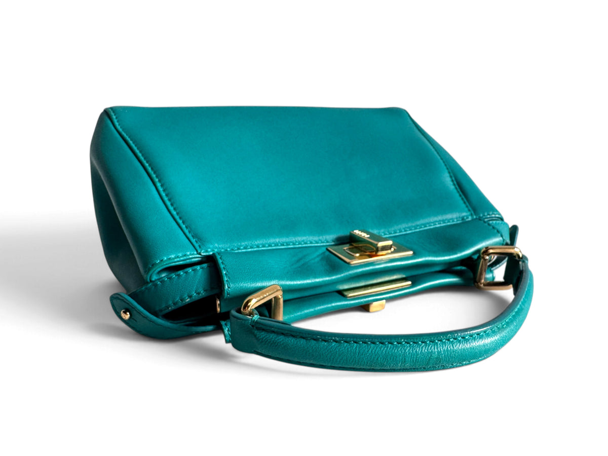 FENDI Mini Peekaboo Satchel Bag