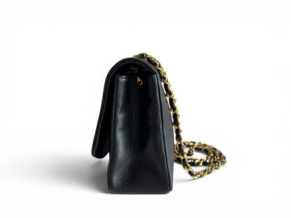 CHANEL Lambskin Diana Quilted Medium Single Flap