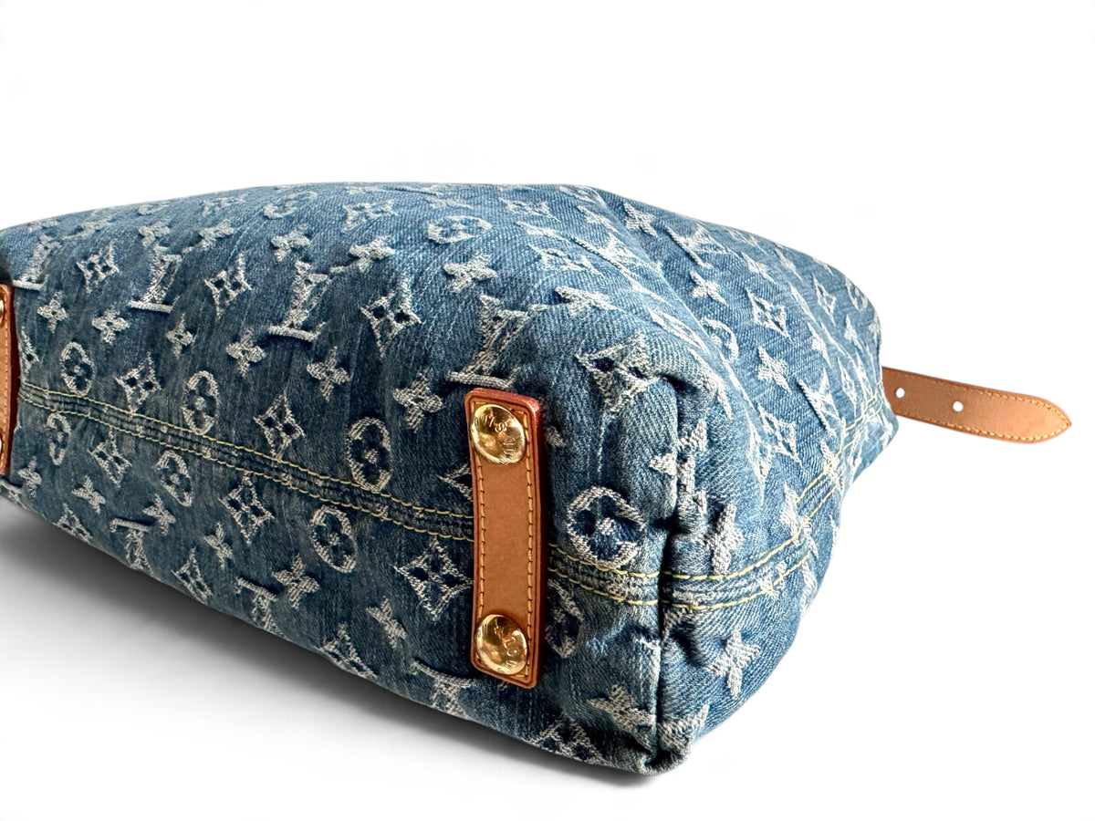 LOUIS VUITTON Denim Baggy GM