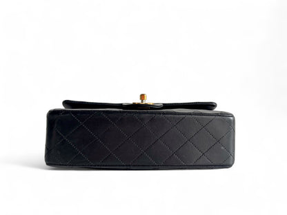 Chanel Lambskin Matelasse Flap Chain Handle Bag