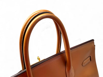 HERMÈS Box Birkin 35 Natural