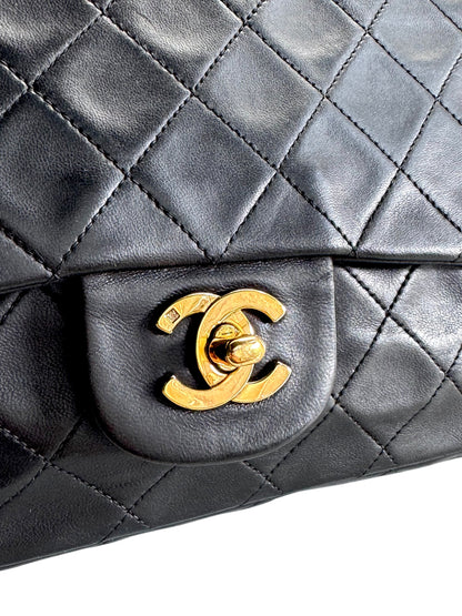 CHANEL Timeless Lambskin Classic Double Flap Bag
