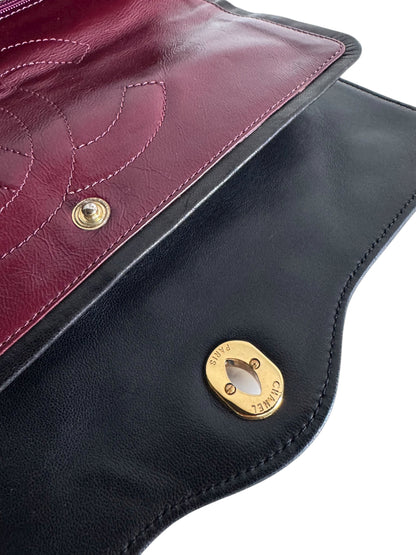 CHANEL Lambskin Quilted Medium Double Flap Bag