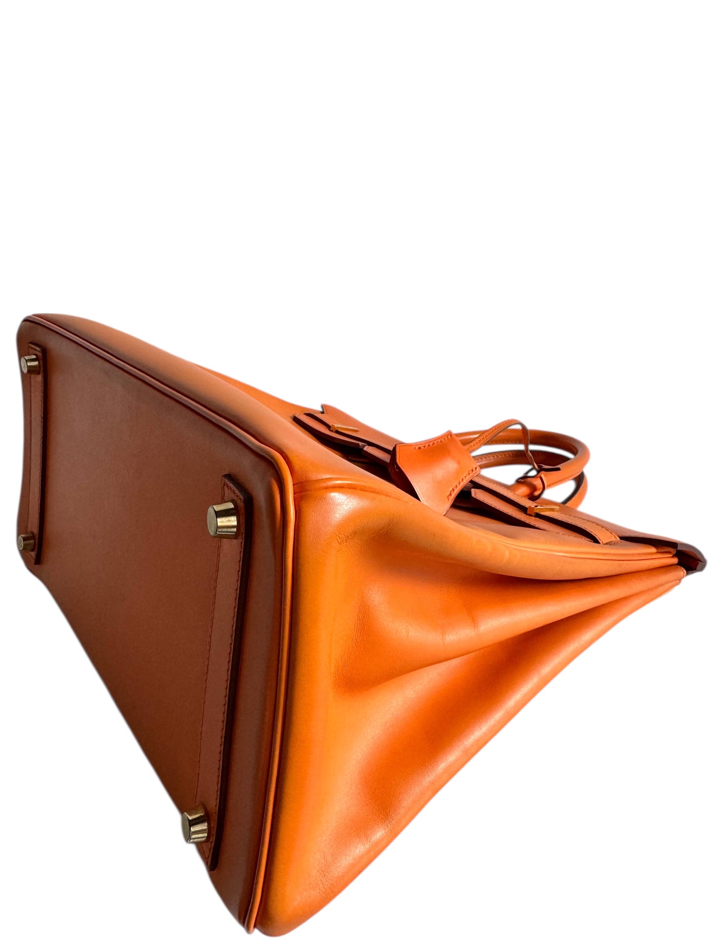 HERMES Box Calfskin Leather HAC Birkin 32