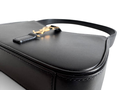 SAINT LAURENT Smooth Calfskin Le 5 A 7 Mini Hobo Bag