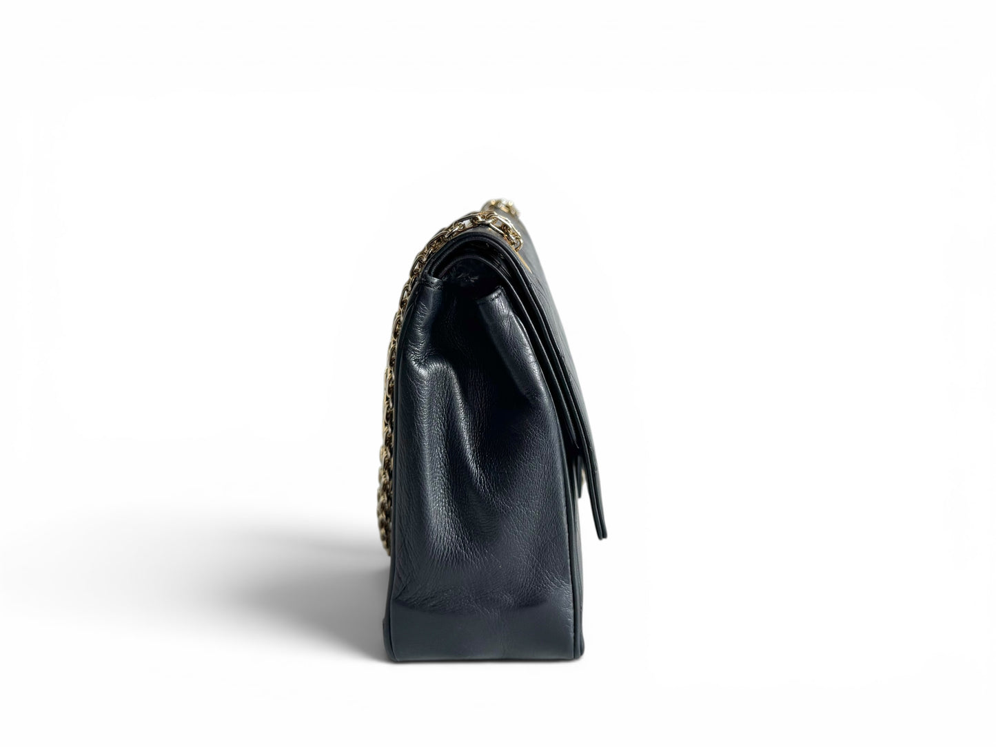 CHANEL Lambskin Medium Mademoiselle Double Flap