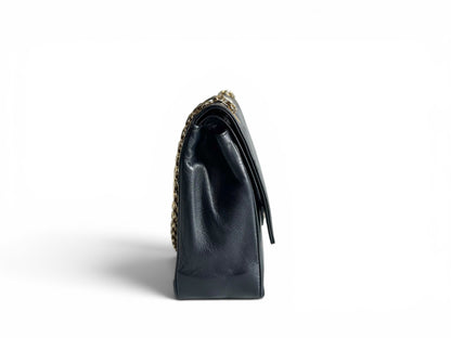 CHANEL Lambskin Medium Mademoiselle Double Flap