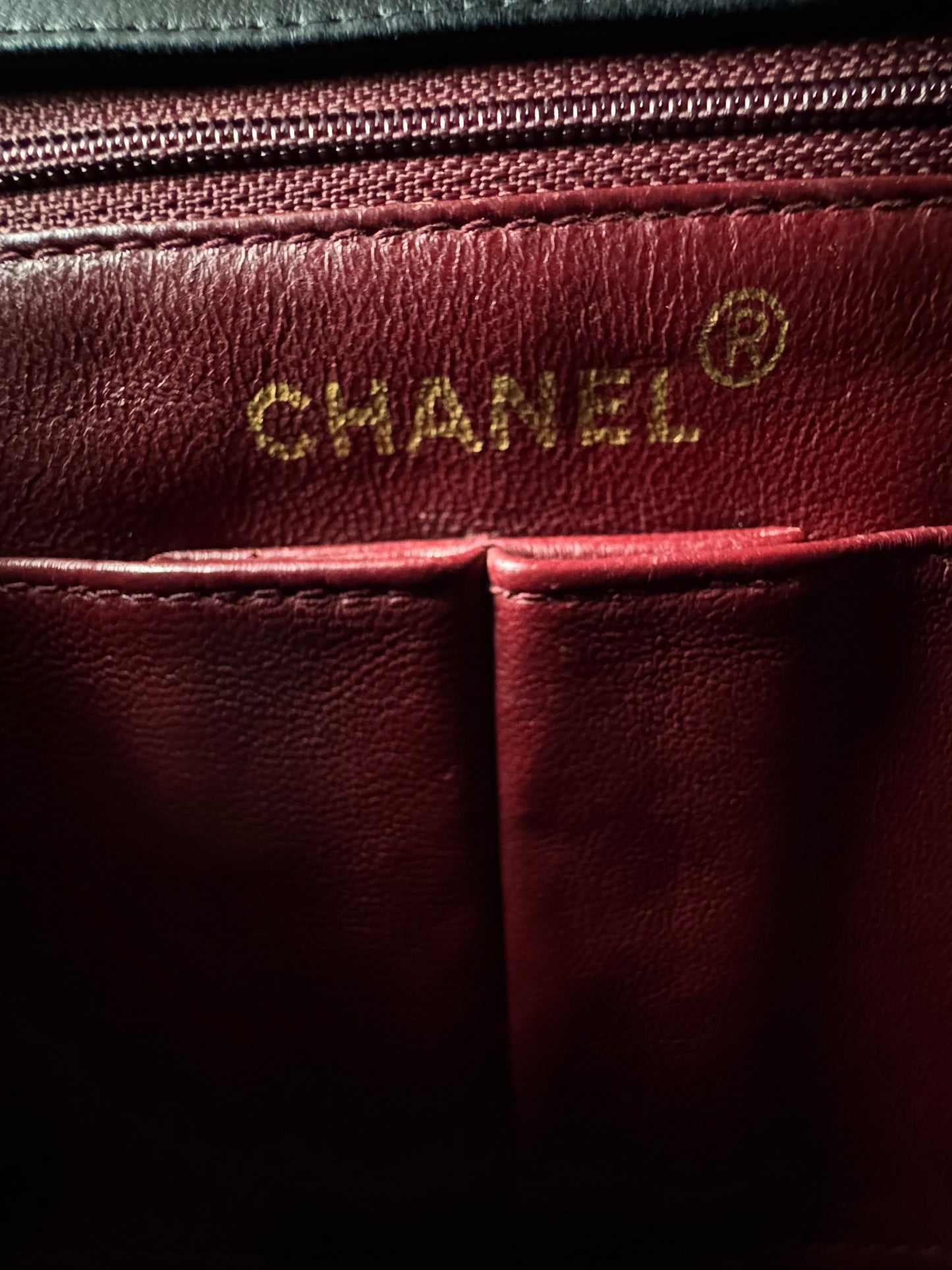 CHANEL Lambskin Quilted Small Single Flap