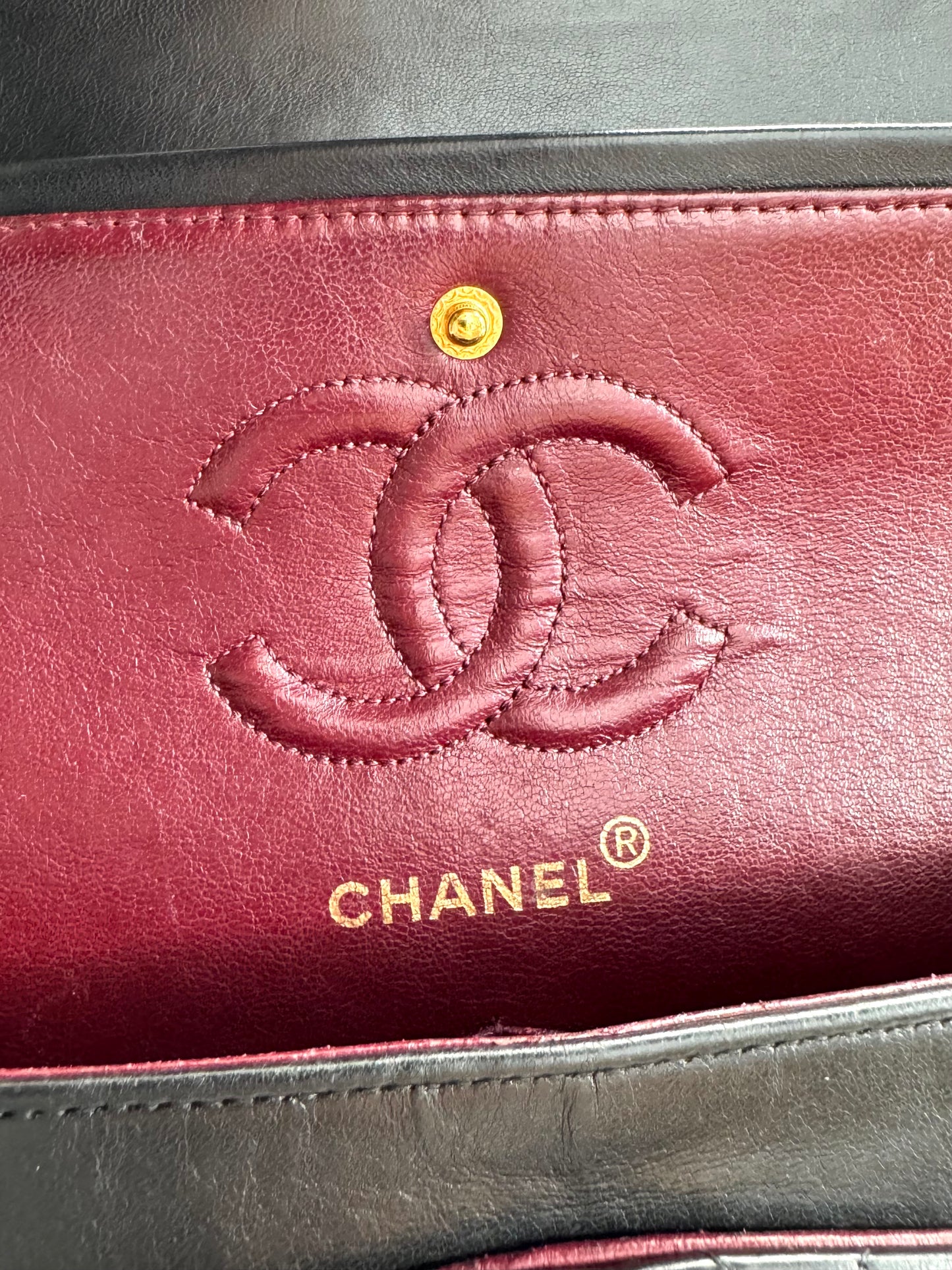 CHANEL Timeless Lambskin Classic Double Flap Bag