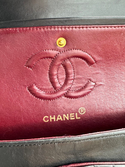 CHANEL Timeless Lambskin Classic Double Flap Bag