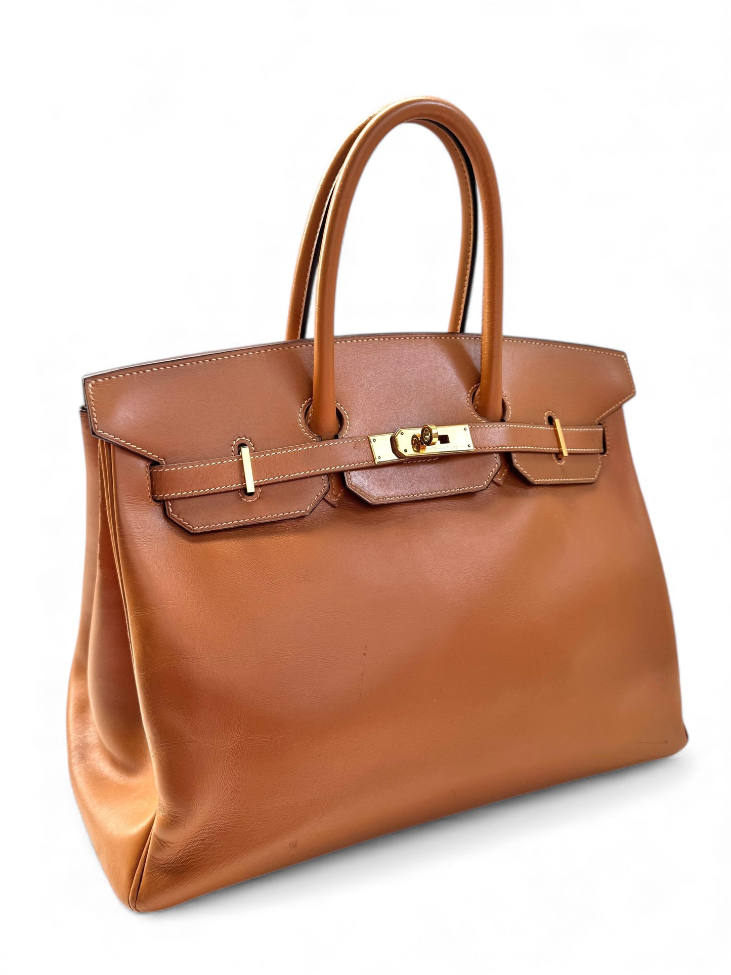 HERMÈS Box Birkin 35 Natural