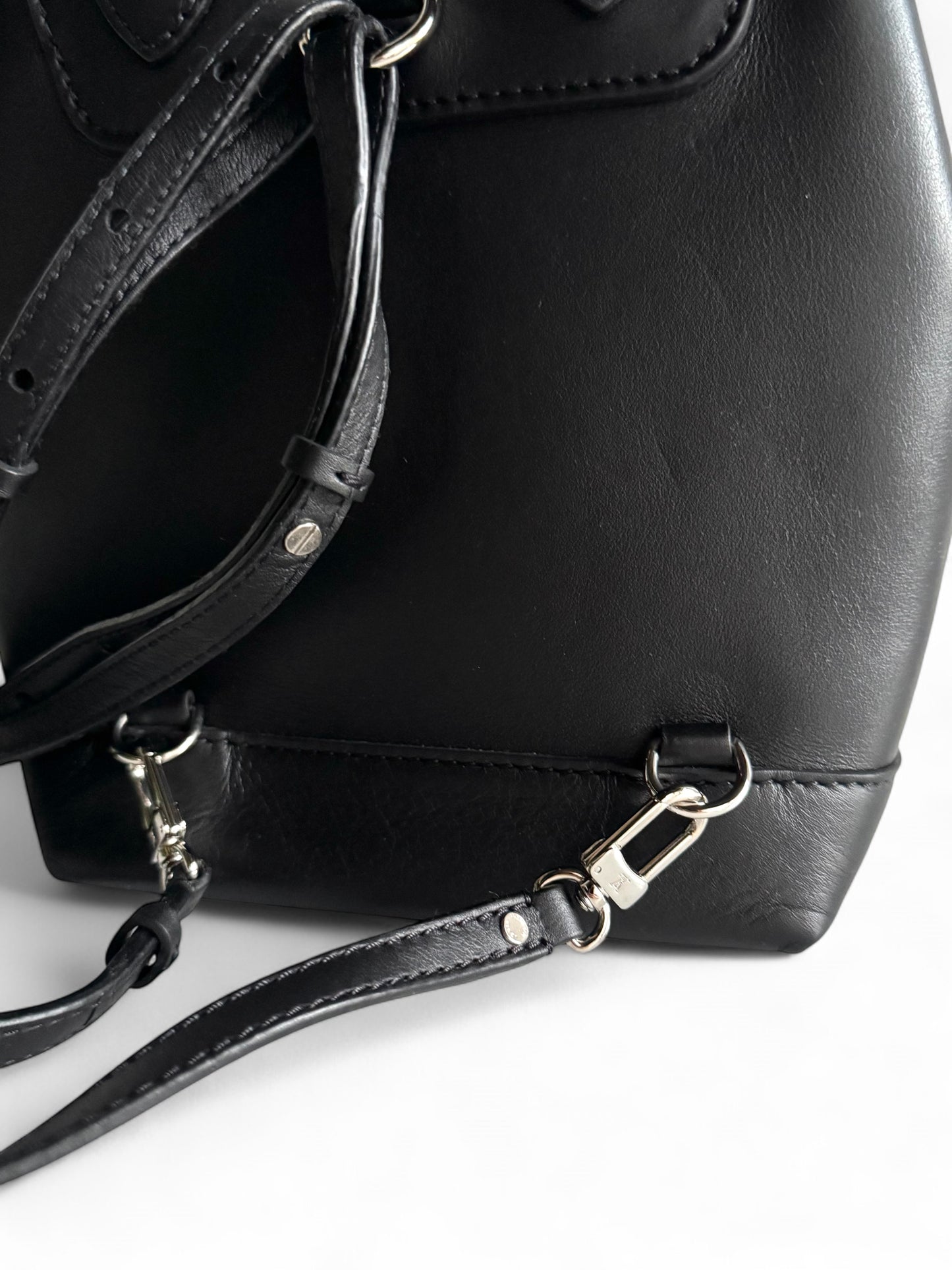 LOUIS VUITTON My Lockme Mini Pins Leather Backpack