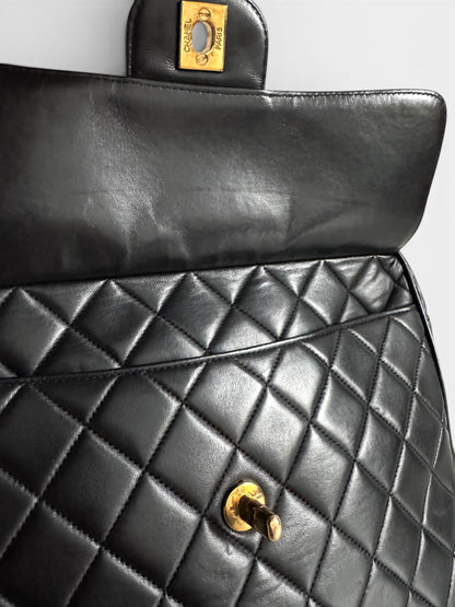Chanel Lambskin Quilted Flap Camera Tassel Case