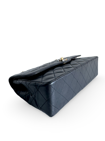 CHANEL Lambskin Quilted Medium Double Flap Bag