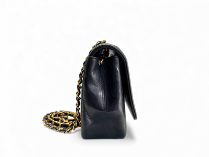 CHANEL Lambskin Vertical Flap Bag