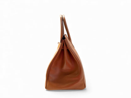 HERMÈS Box Birkin 35 Natural