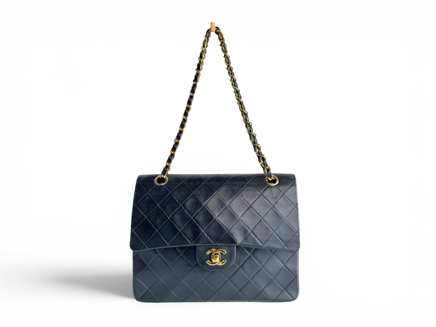 CHANEL Medium Tall Classic Lambskin Double Flap