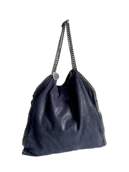 STELLA MCCARTNEY Shaggy Deer Falabella Fold Over Tote