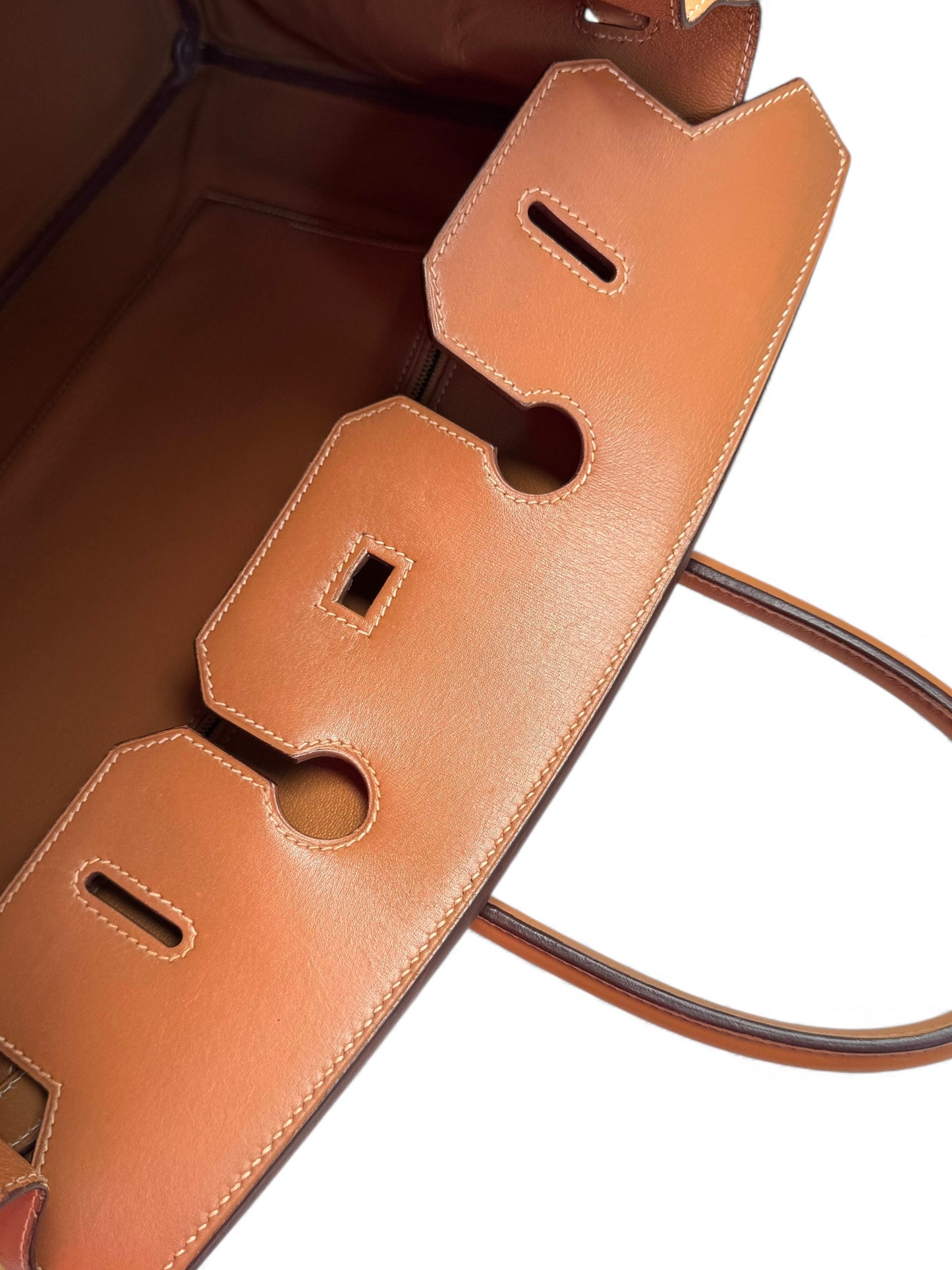 HERMÈS Box Birkin 35 Natural