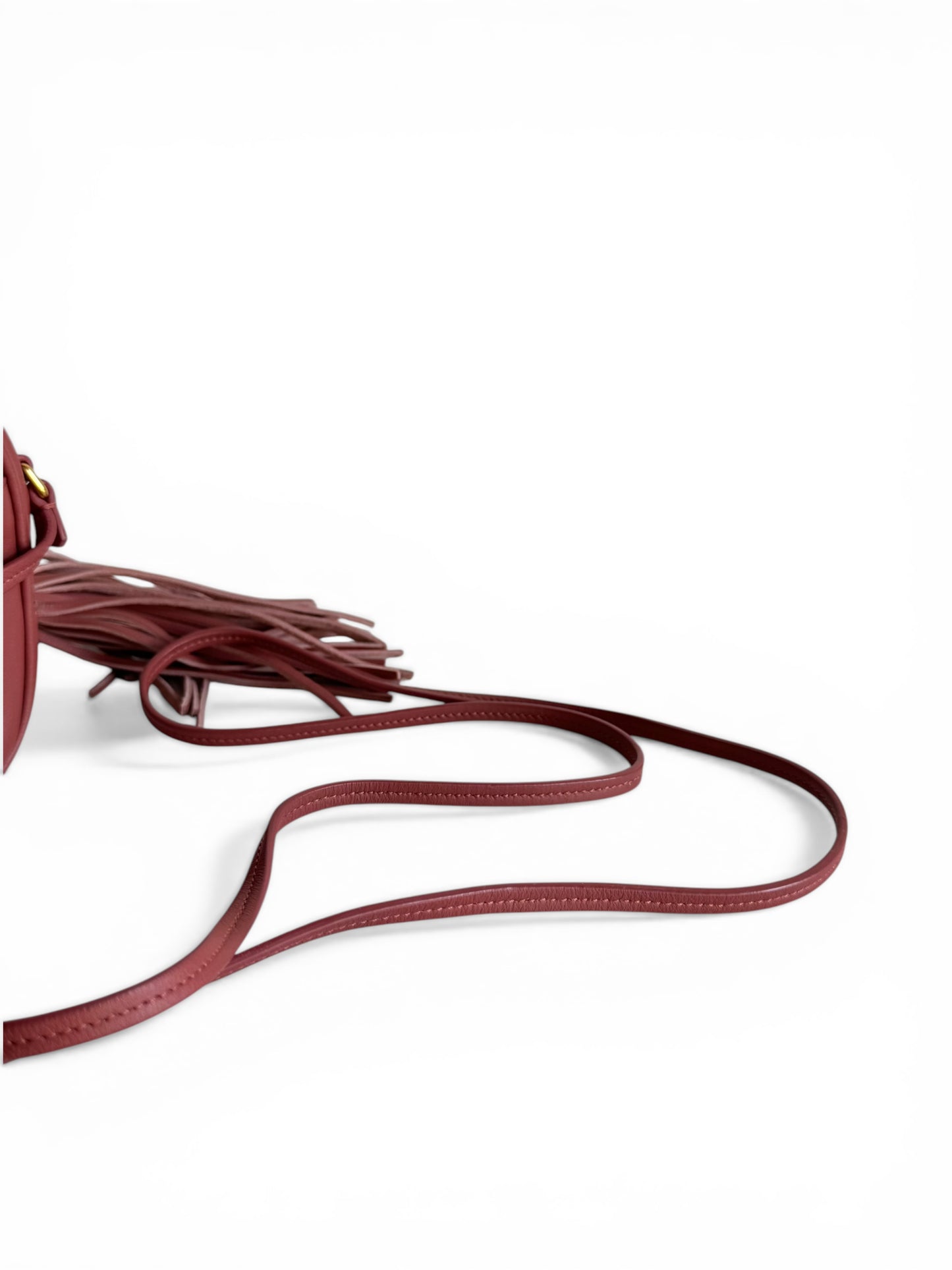 SAINT LAURENT Nappa Monogram Blogger Bag