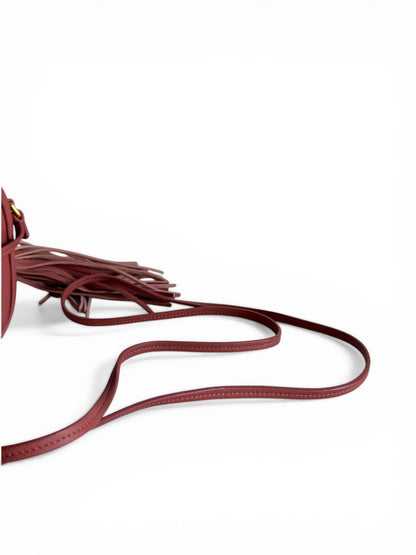 SAINT LAURENT Nappa Monogram Blogger Bag