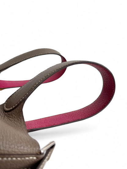 HERMÈS Chevre Mysore Éclat Picotin 18