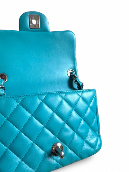 CHANEL Lambskin Quilted Mini Square Flap