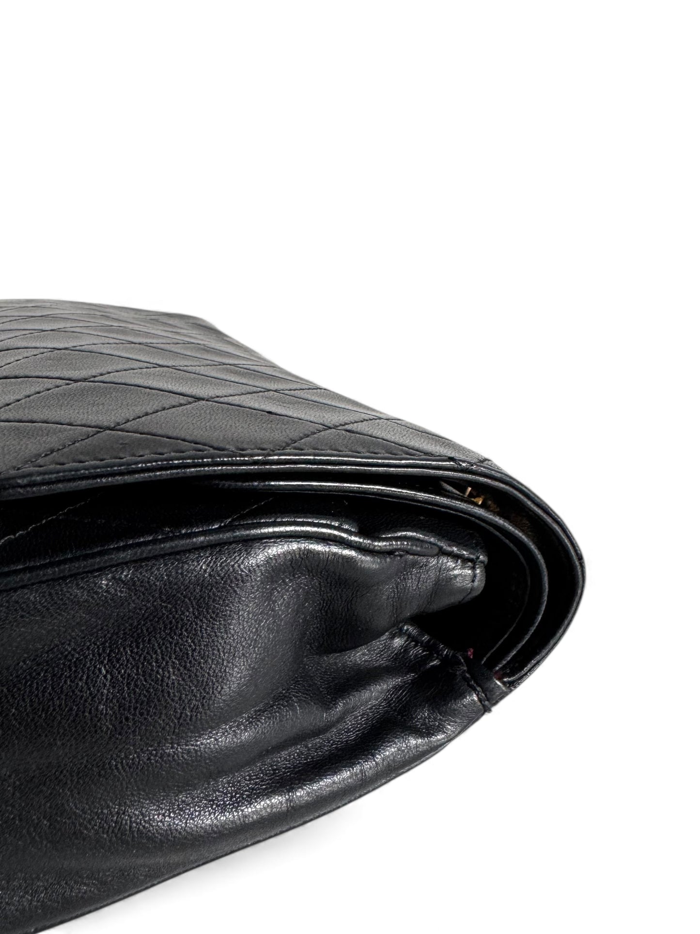 CHANEL Lambskin Medium Mademoiselle Double Flap