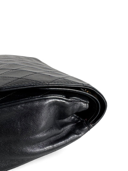 CHANEL Lambskin Medium Mademoiselle Double Flap