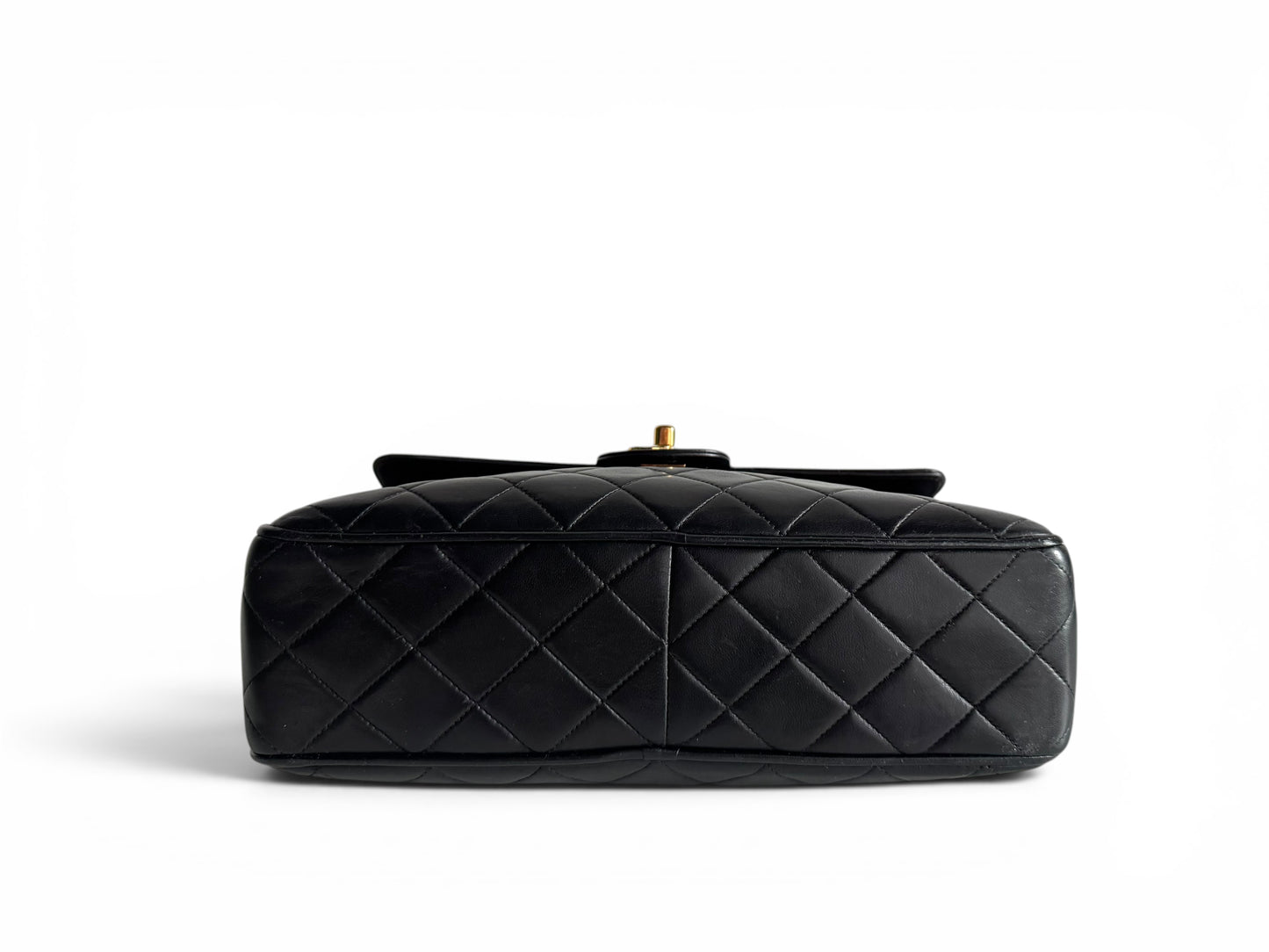 Chanel Lambskin Quilted Flap Camera Tassel Case