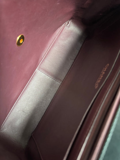 CHANEL Lambskin Quilted Jumbo Single Flap Bag