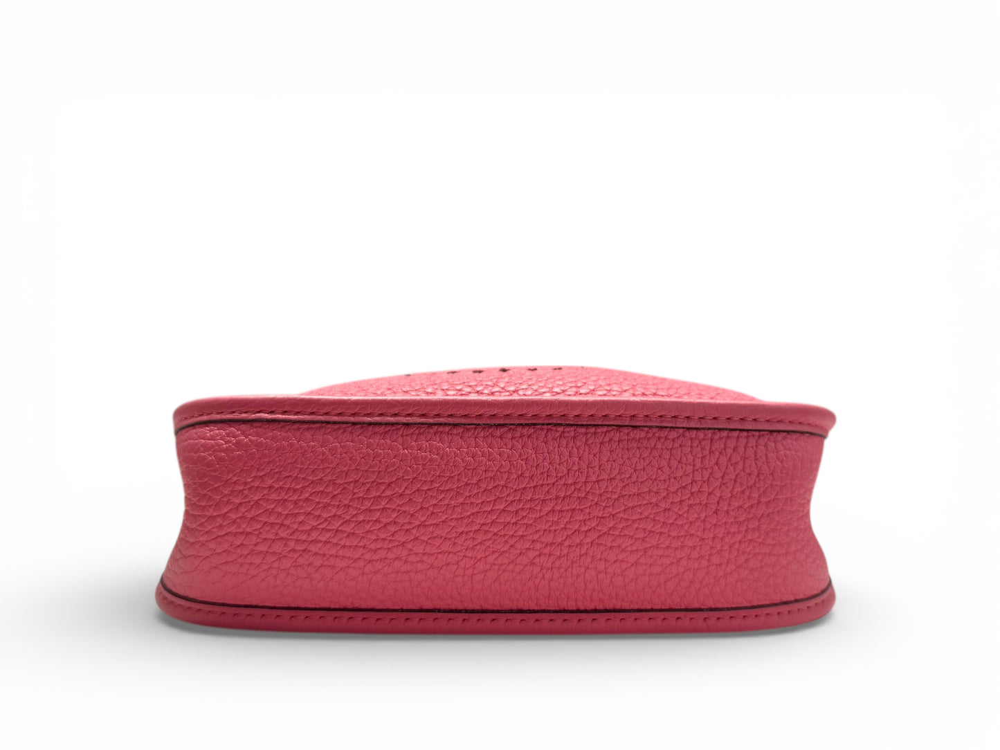 HERMÈS Taurillon Clemence Allegro Evelyne TPM Rose Tasche