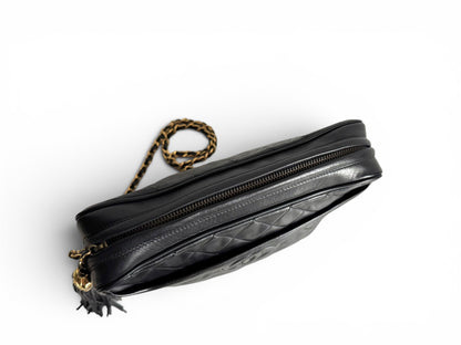 CHANEL Vintage Quilted Camera Bag