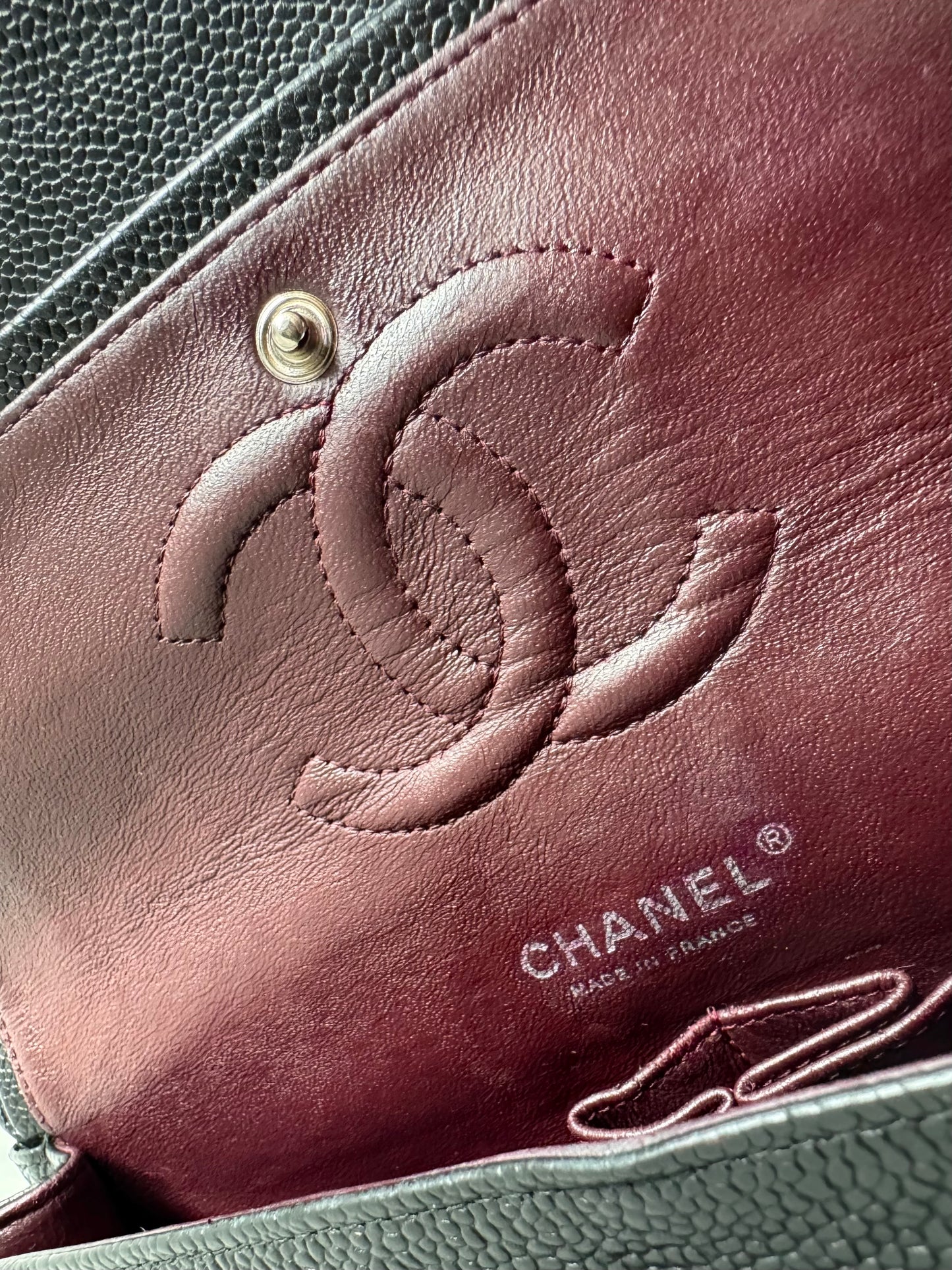 CHANEL Caviar Quilted Medium Double Flap