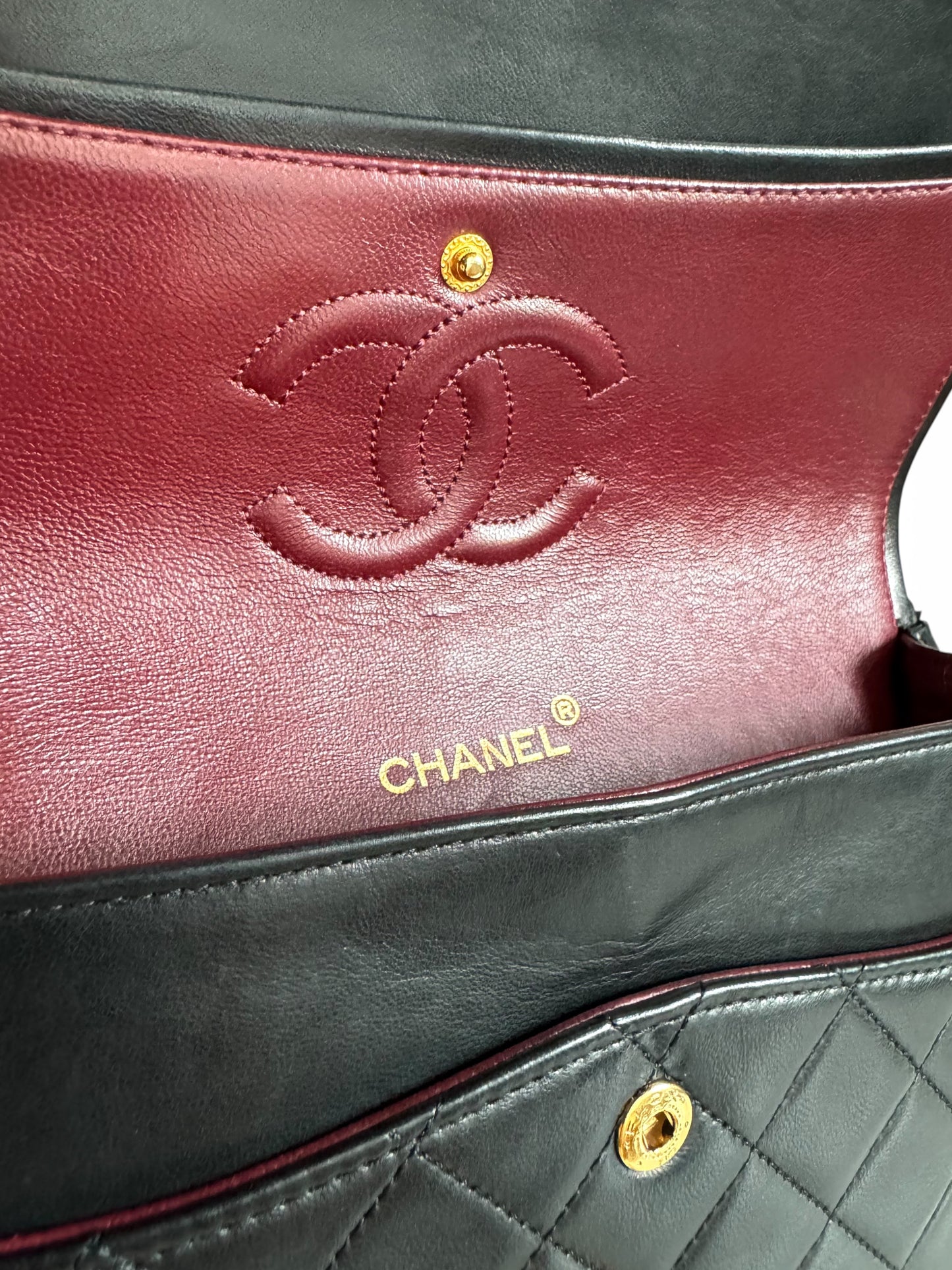CHANEL Medium Tall Classic Lambskin Double Flap