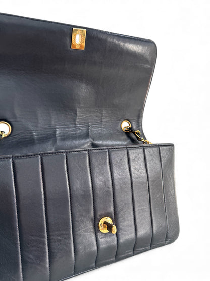 CHANEL Lambskin Vertical Flap Bag