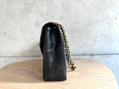 CHANEL Lambskin Quilted Medium Single Flap