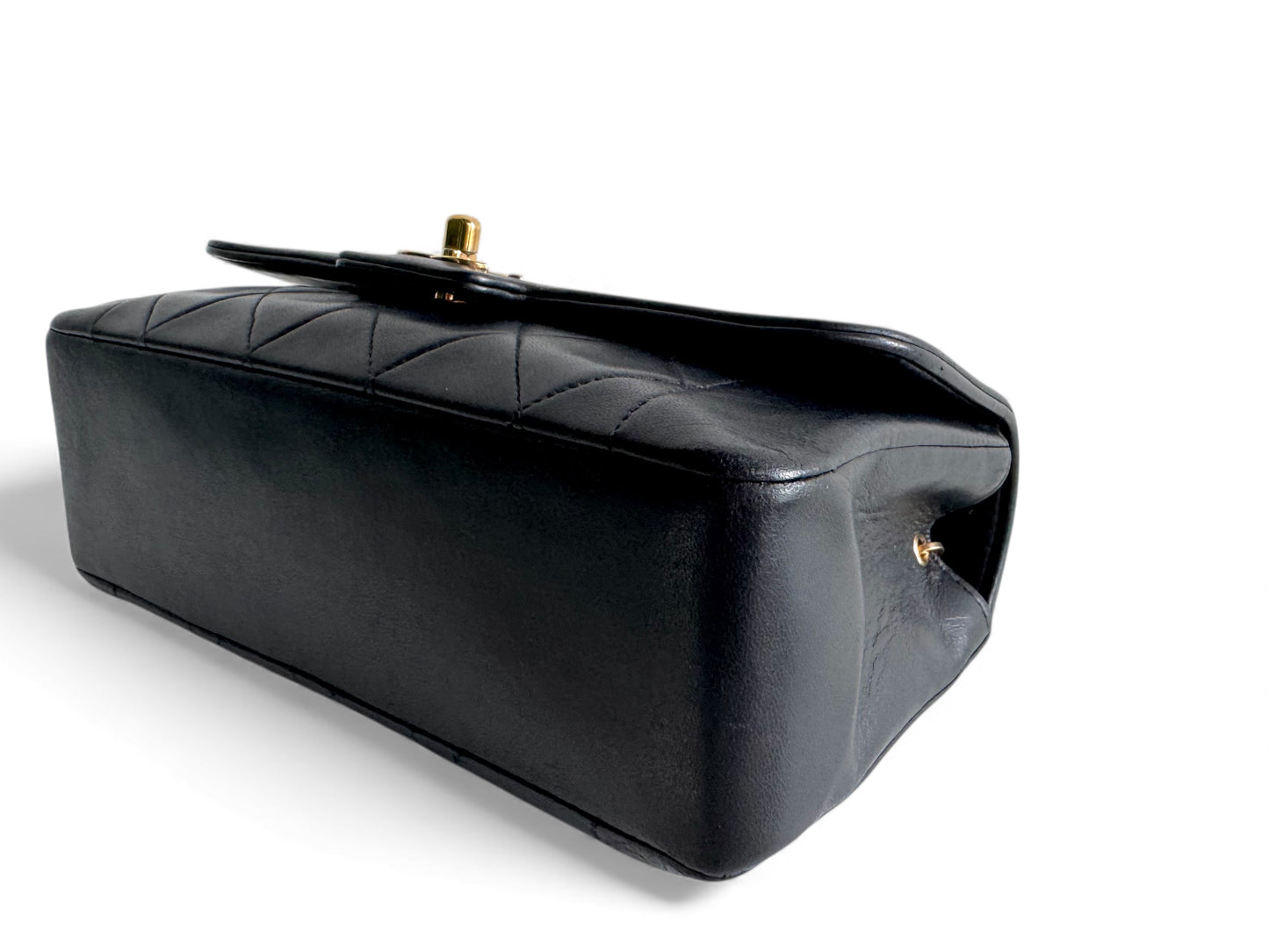 CHANEL Vintage Lambskin Small Diana Flap Bag