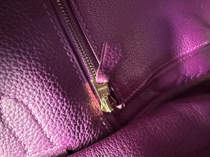 HERMES Kelly 35 Clemence Anemone