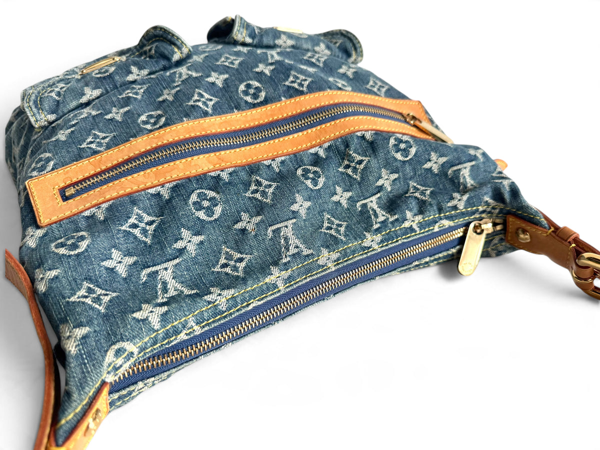 LOUIS VUITTON Denim Baggy GM