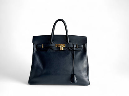 Hermès HAC Haut à Courroies 36 Courchevel Gold Hardware