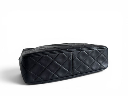 CHANEL Quilted Small Diamond CC Camera Bag